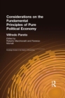 Image for Considerations on the Fundamental Principles of Pure Political Economy
