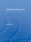 Image for Speaking of economics: how to get in the conversation