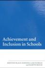 Image for Achievement and inclusion in schools