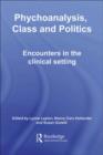 Image for Psychoanalysis, class and politics: encounters in the clinical setting