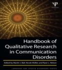 Image for Handbook of qualitative research in communication disorders