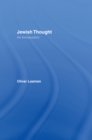 Image for Jewish thought: an introduction