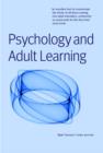 Image for Psychology and adult learning
