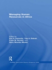 Image for Managing human resources in Africa