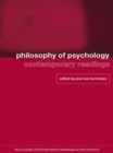 Image for Philosophy of psychology: contemporary readings