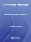 Image for Corporate strategy: a feminist perspective : 3