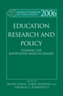 Image for World yearbook of education 2006: education research and policy : steering the knowledge-based economy