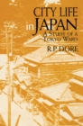 Image for City life in Japan: a study of a Tokyo ward