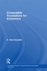 Image for Computable Foundations for Economics : 4