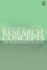 Image for Research Concepts for Management Studies