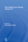 Image for The Jewish law annual. : Vol. 15.
