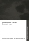 Image for Metaphysical Hazlitt: bicentenary essays