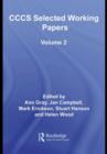 Image for CCCS Selected Working Papers: Volume 2 : Vol. 2