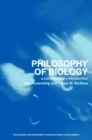 Image for Philosophy of biology: a contemporary introduction