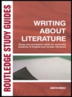 Image for Writing about literature: essay and translation skills for university students of English and foreign literature
