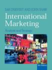 Image for International marketing: analysis and strategy