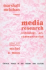 Image for Media Research: Technology, Art and Communication