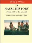 Image for Who&#39;s who in naval history: from 1550 to the present