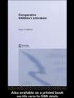 Image for Comparative children&#39;s literature: based on her book, Kinderliterarische komparatistik