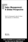 Image for Sales management: a global perspective