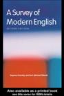Image for A survey of modern English