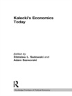 Image for Kalecki&#39;s economics today