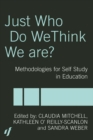 Image for Just who do we think we are?: methodologies for autobiography and self-study in teaching