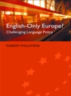 Image for English-only Europe?: language policy challenges