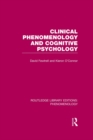 Image for Clinical phenomenology and cognitive psychology