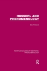 Image for Husserl and phenomenology