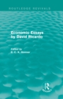 Image for Economic essays by David Ricardo