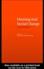 Image for Housing and social change
