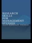 Image for Research skills for management studies
