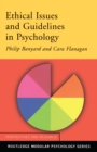 Image for Ethical issues and guidelines in psychology