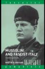 Image for Mussolini and Fascist Italy