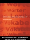 Image for Mastering German Vocabulary: A Practical Guide to Troublesome Words