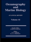 Image for Oceanography and marine biology: an annual review. : Vol. 41