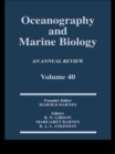 Image for Oceanography and marine biology.: (Annual review) : Vol. 40,