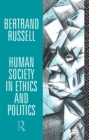Image for Human society in ethics and politics
