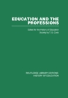 Image for Education and the professions