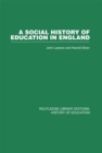 Image for A Social History of Education in England