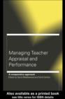 Image for Managing teacher appraisal and performance