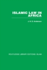 Image for Islamic law in Africa : v. 12