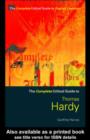 Image for The complete critical guide to Thomas Hardy