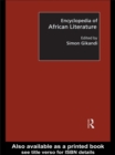 Image for Encyclopedia of African literature