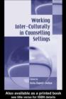 Image for Working inter-culturally in counselling settings