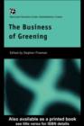 Image for The business of greening