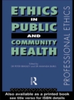 Image for Ethics in public health