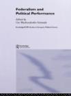 Image for Federalism and political performance