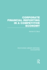 Image for Corporate financial accounting in a competitive economy